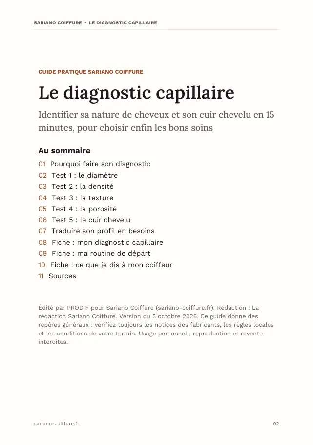 Aperçu de la page 2 de l'ebook Le diagnostic capillaire