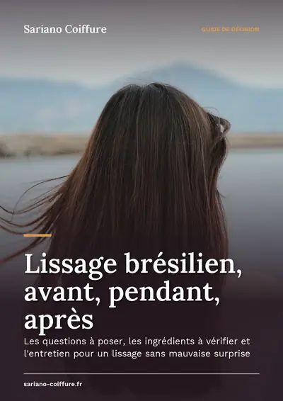 Couverture de l'ebook Lissage brésilien, avant, pendant, après