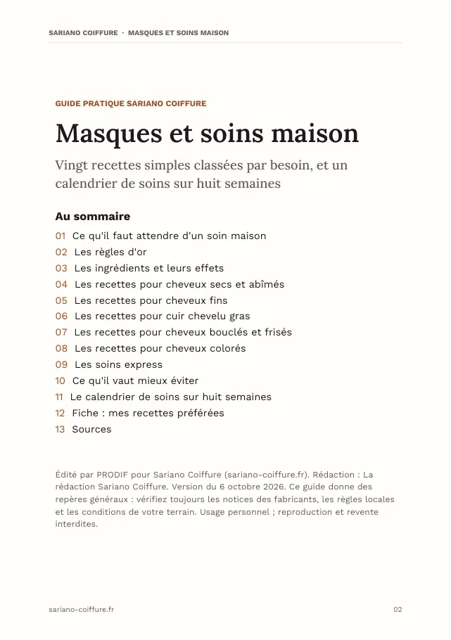 Aperçu de la page 2 de l'ebook Masques et soins maison